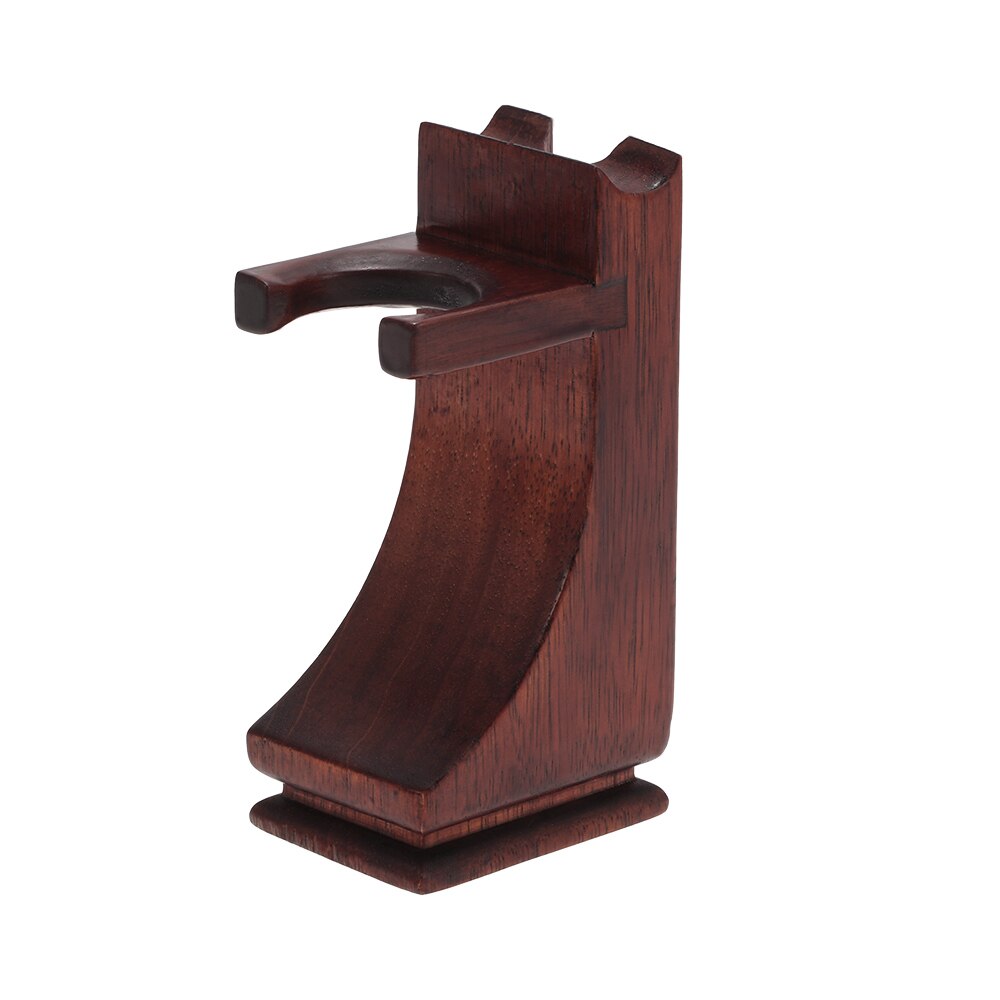 High-grade Rosewood Shaving Brush Razor Holder Stand Safely Non-slip Shaving Holder Organizer Male Barber Shaving Tool