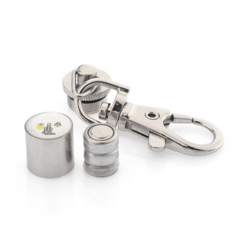 Lampe clignotante pour collier de chien, lampe clignotante pour animaux de compagnie, Style porte-clés, lumière LED pièces, accessoires pour animaux de compagnie, pendentif breloques
