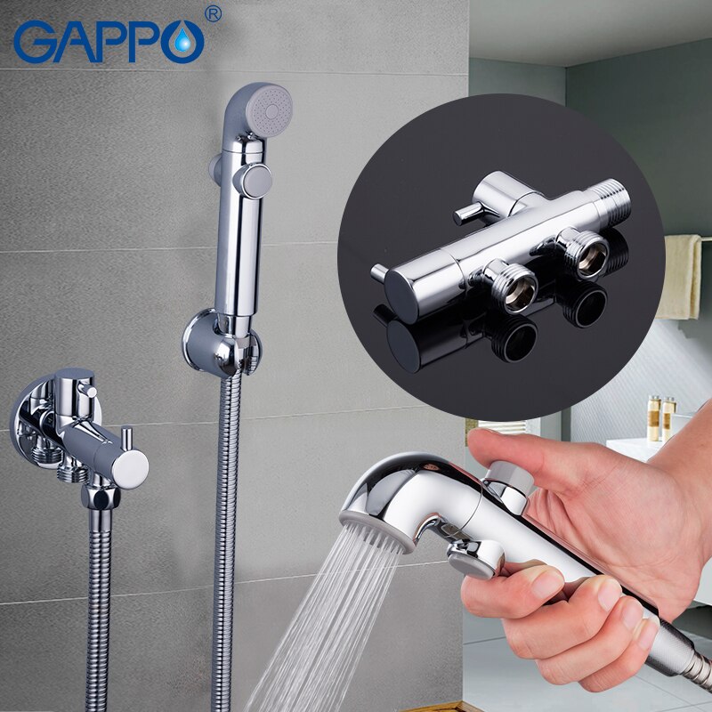 Gappo bidets vandhane muslimsk brusebad toilet sprøjte vandhane toilet bidet vægmonteret håndholdt