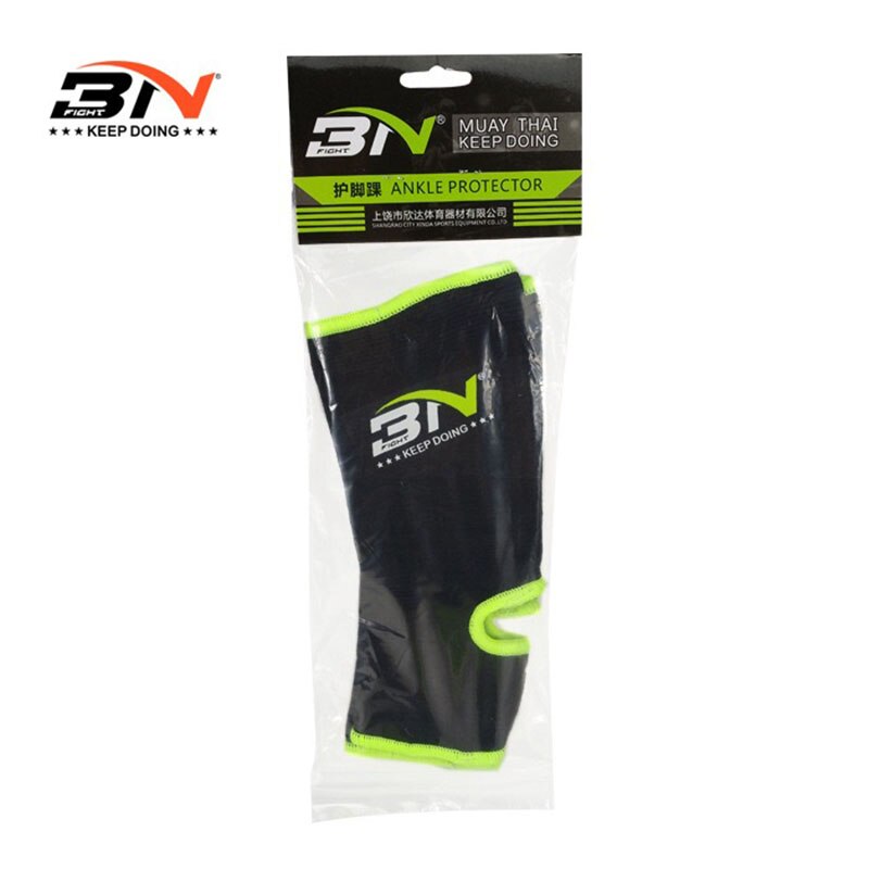 Muay thailändisch Boxen Fitness Socken Nylon Knöchel Schutz Abdeckung Füße Klammer Fuß Unterstützung Hebe Laufende Basketball Sicherheit Riemen Getriebe: Schwarz / M