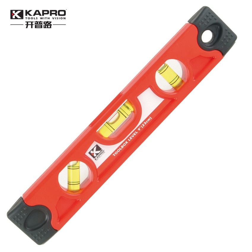 KAPRO Toolbox Magnetic Torpedo ruler Micro-precision Mini portable level water level indicator