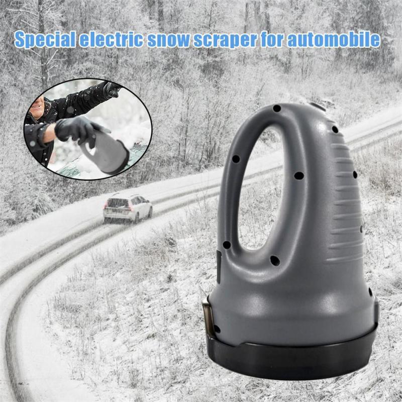 Car Ice Scraper Electric Heated Snow Removal Windshield Glass Defrost Clean Tools Auto Car Window Windshield Glass Clean Tool: 1