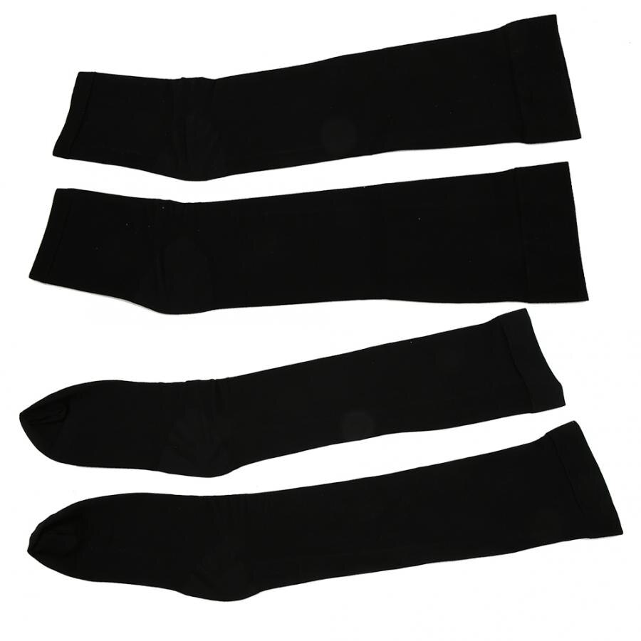 Compression Stockings Thining Calf Vein Elastic Socks Pressure Varicose Shaping High Leg Support Stretch Stocking Relief Pain