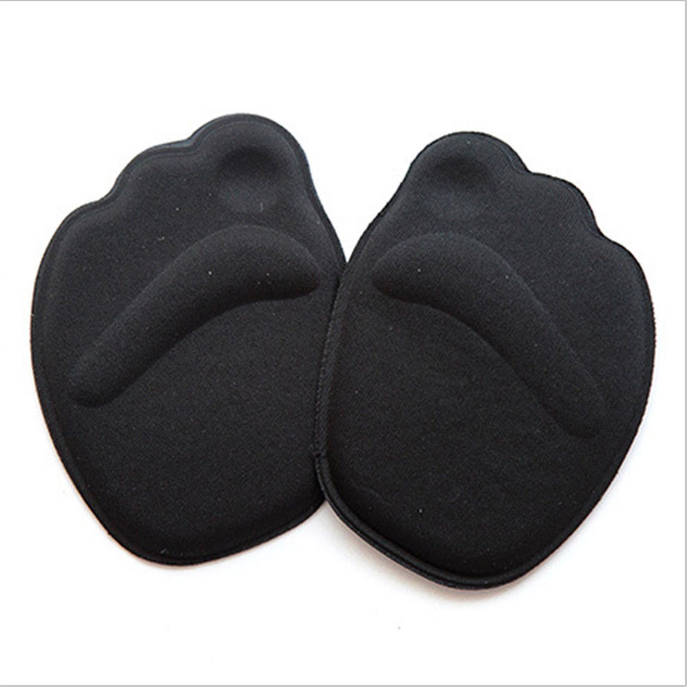 Half Insoles for Women Pain Relief Forefoot Insert Shoes Pads Men Non-slip Front Foot Sole Cushion High Heels Sock Insole Liners: Black Style 3