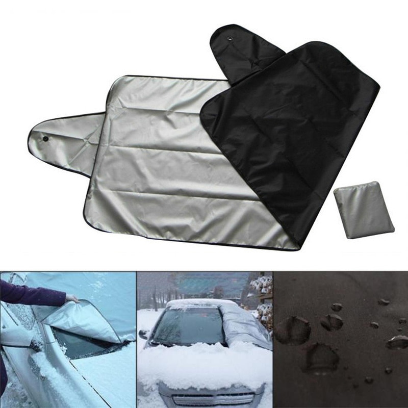 Auto Voorruit Protector Auto Exterieur Bescherming Voorkomen Sneeuw Ijs Zonnescherm Stof Vorst Bevriezing Sneeuw Voorruit Cover Auto Cover