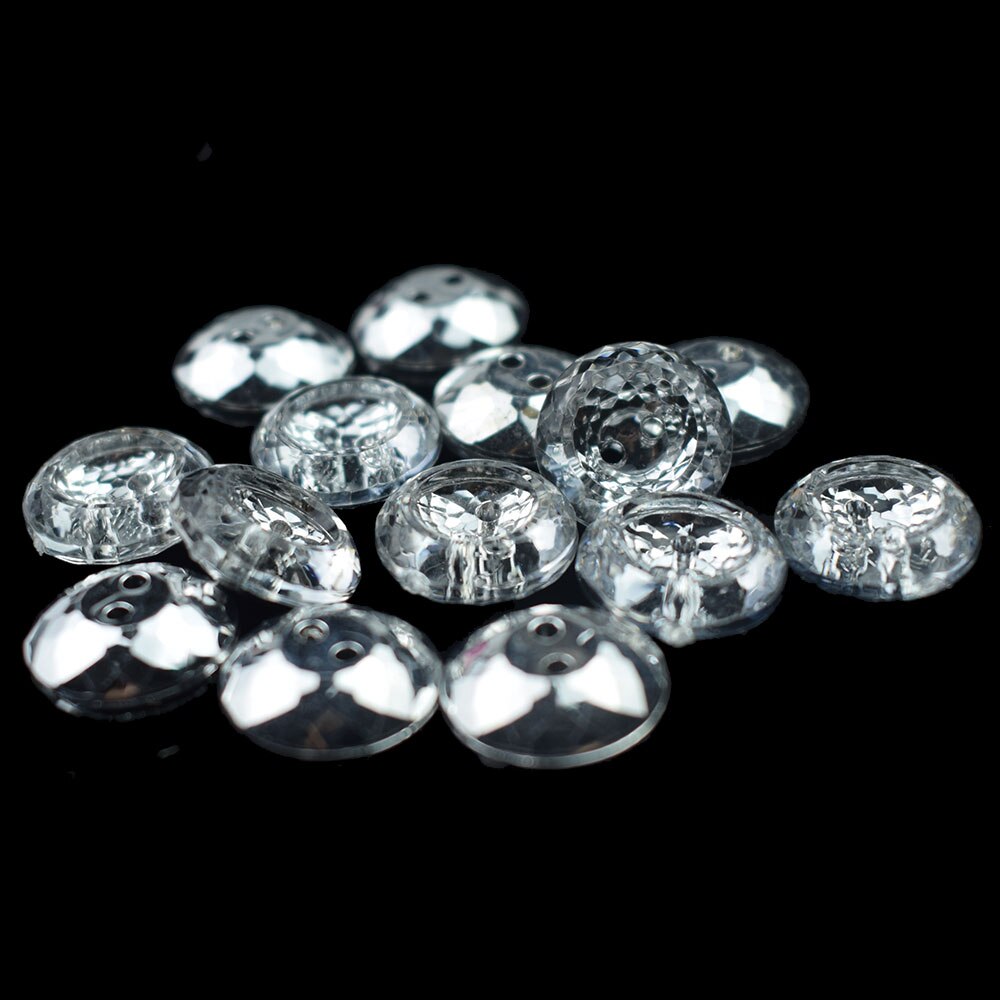 100 PCS Rhinestone Crystal Knoppen Naaien Meubels Decoratie DIY Diamant Knop Accessoires Metalen Knoppen Decoratieve