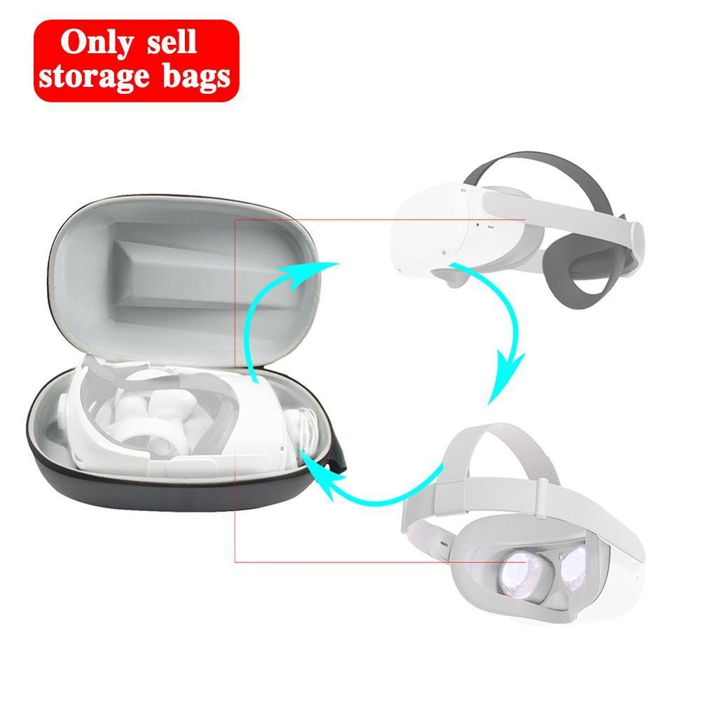 Für Oculus Quest 2 Lagerung Box Protable Reise Durchführung Schutzhülle Alle-in-one Gaming Headsets Pouch Tasche VR Zubehör