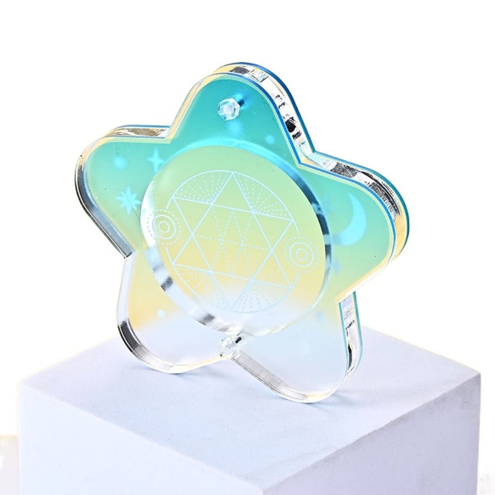 Japanese-Style Anime Badge Storage Box Mini Cartoon Badge Display Cases Acrylic Badge Protector Cover Anime Collector's: Army Green