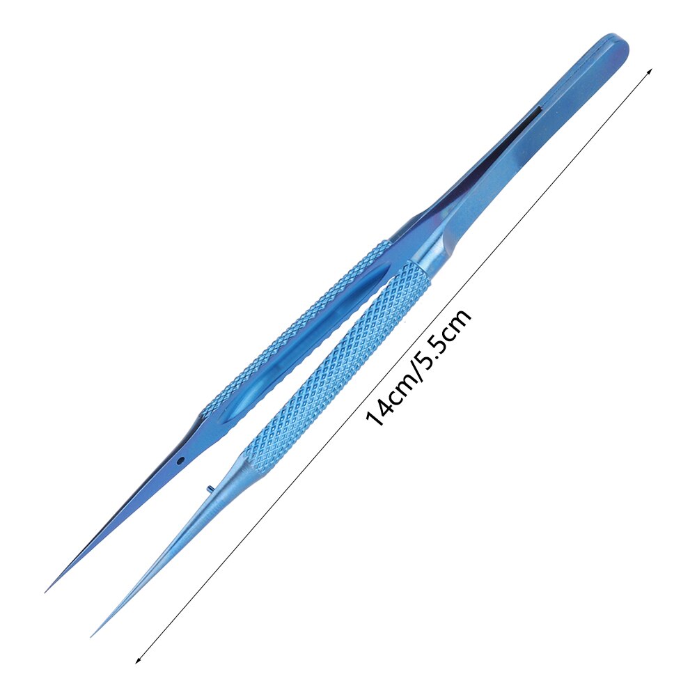 Tweezers BT-11/BT-15 Ti Alloy/Stainless Steel 0.15mm Pointed Straight/Elbow Repair Tweezers For Microscope Fingerprint Fly Line
