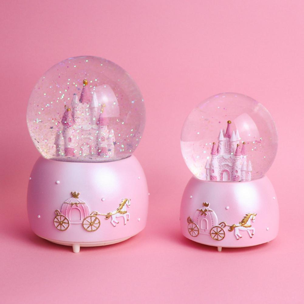 Rctown Sneeuw Bal Muziekdoos Prinses Kasteel Vorm Speelgoed Voor Home Decoratie Ornamenten Meisjes Verjaardag Valentijn Cadeau