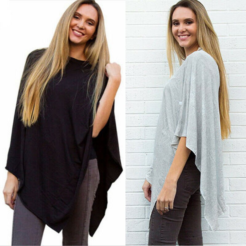 PUDCOCO Baby Mum Borstvoeding Verpleging Poncho Cover Up Uier Covers Blouse Sjaal Verpleging Covers