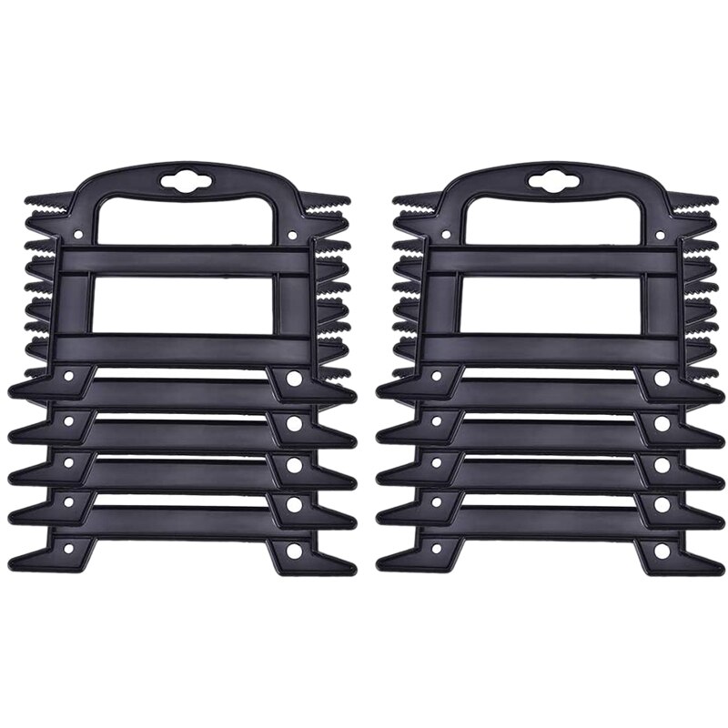 10Pcs Paracord Winder Portable Line Winder Rope Organizer Spool Tool Prevents Knots Recoils and Kinks