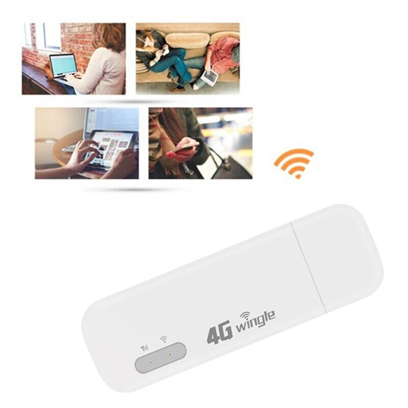 Router WiFi 4G Modem USB Mobile WiFi 150M Dongle WiFi USB per Hotspot Wireless con Slot per schede SIM