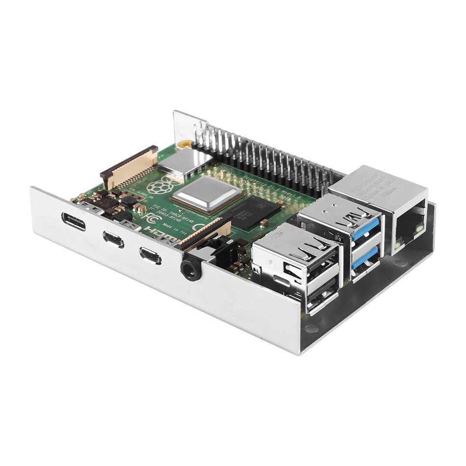 Latest Aluminum case for Raspberry Pi 4 Model B