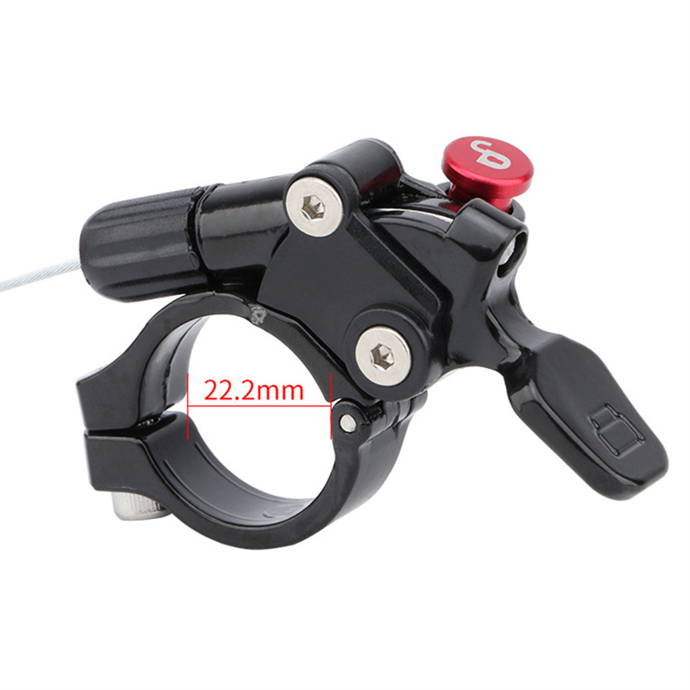 Accesorios CNC para bicicleta de montaña, palanca de bloqueo remoto para Rockshox sr Suntour xcr FOX, controlador de horquilla, interruptor de Control de cable de línea