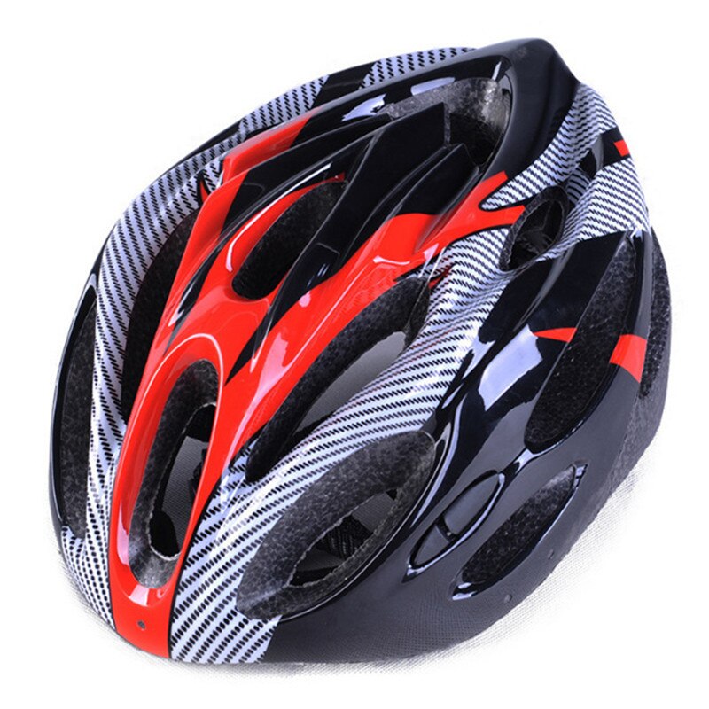 Fietshelm Vrouwen Mannen Mtb Fietshelm Racefiets Fietsen Veiligheid Caps Outdoor Sport Lichtgewicht Helm Apparatuur Rijden Hoed: Rood