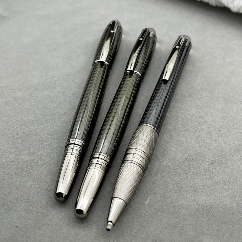 Yamalang Luxury Ballpoint Rollerball Pen Platinum-plated Clip Bussiness Material Carbon Fiber Starwakor