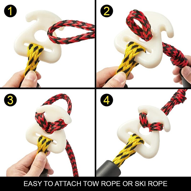 18Ft Boat Tow Harness For Towing 4 Rider Towable Tube, Water Ski, Wakeboard