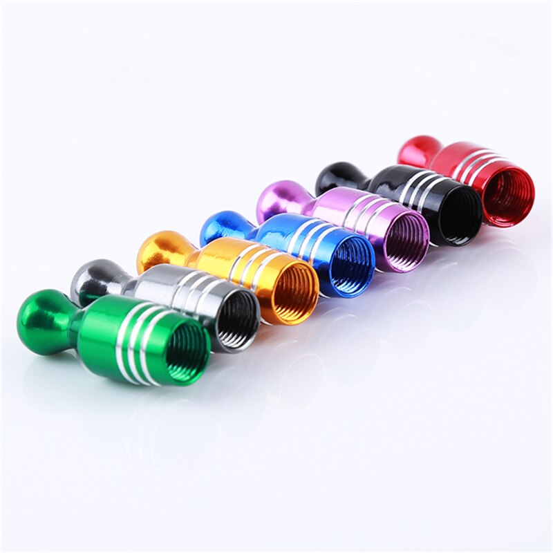 Auto Styling Accessoires Theftproof Aluminium Auto Wiel Banden Kleppen Tyre Stem Air Caps Airtight Cove 4 Stks/set