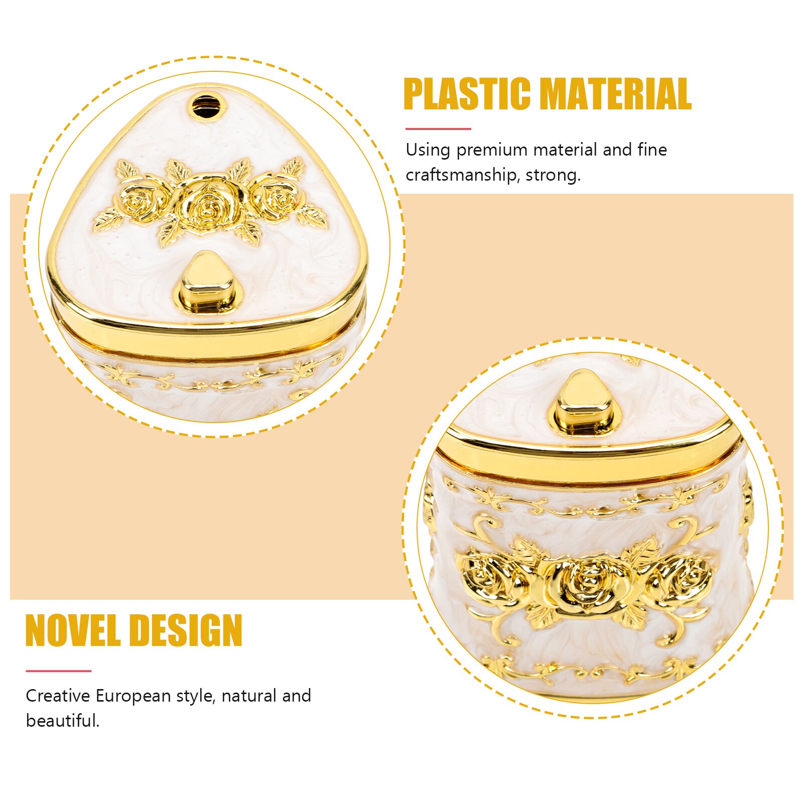 Toothpick Holder Embossment Toothpick Container Decorative Toothpick Box