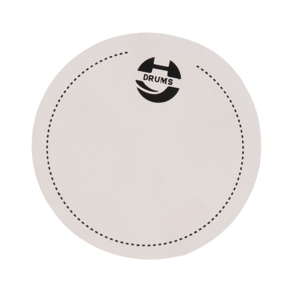Almohadilla para la cabeza de bombo de un solo paso, parche de impacto, Protector de batería para piezas de instrumentos de percusión, accesorios para tambores