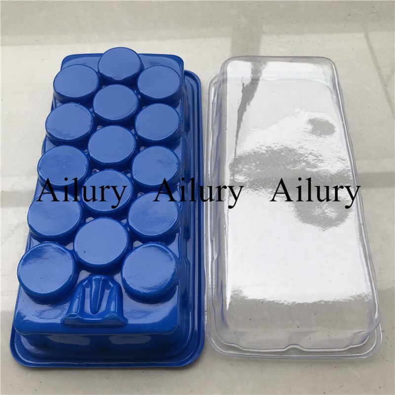 2 Set, Hight Kwekerij Doos Met Transparant Deksel, 15 Hole Doos Kwekerij Potten Zaailing Lade, tuin. Container Pot