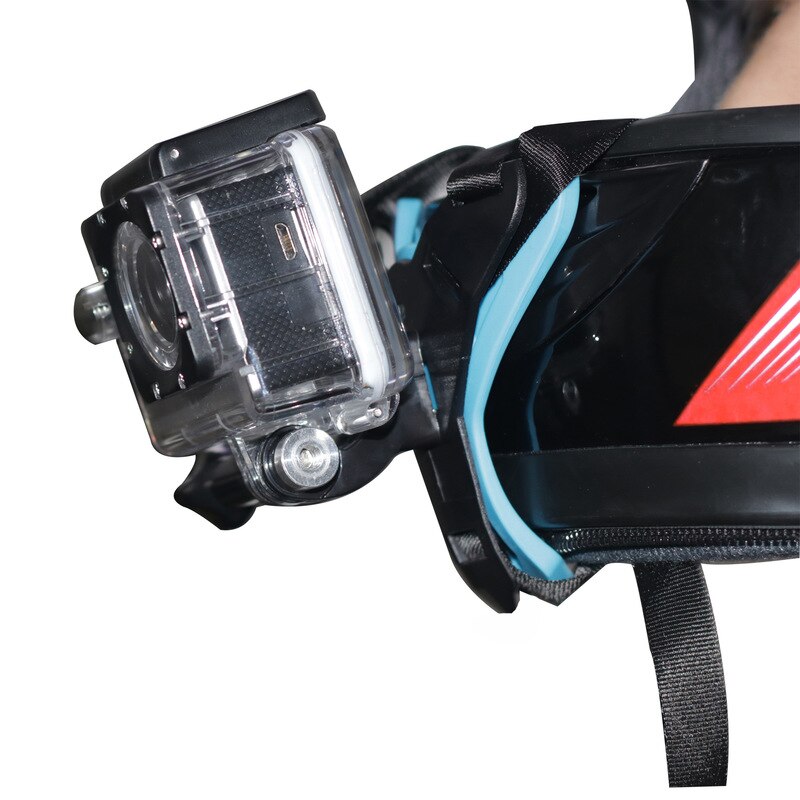1PC casque intégral menton support de montage pour GoPro Hero 8 6 5 casque de moto menton support caméra accessoires pour Go Pro Hero 8