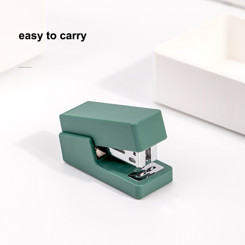 Deli – agrafeuse Portable multifonction pour enfants, petite agrafeuse à usage étudiant, pour la maison ou le bureau