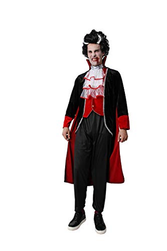Disfraz de Vampiro para Adulto Talla Unica Halloween, despedidas, teatro, baile