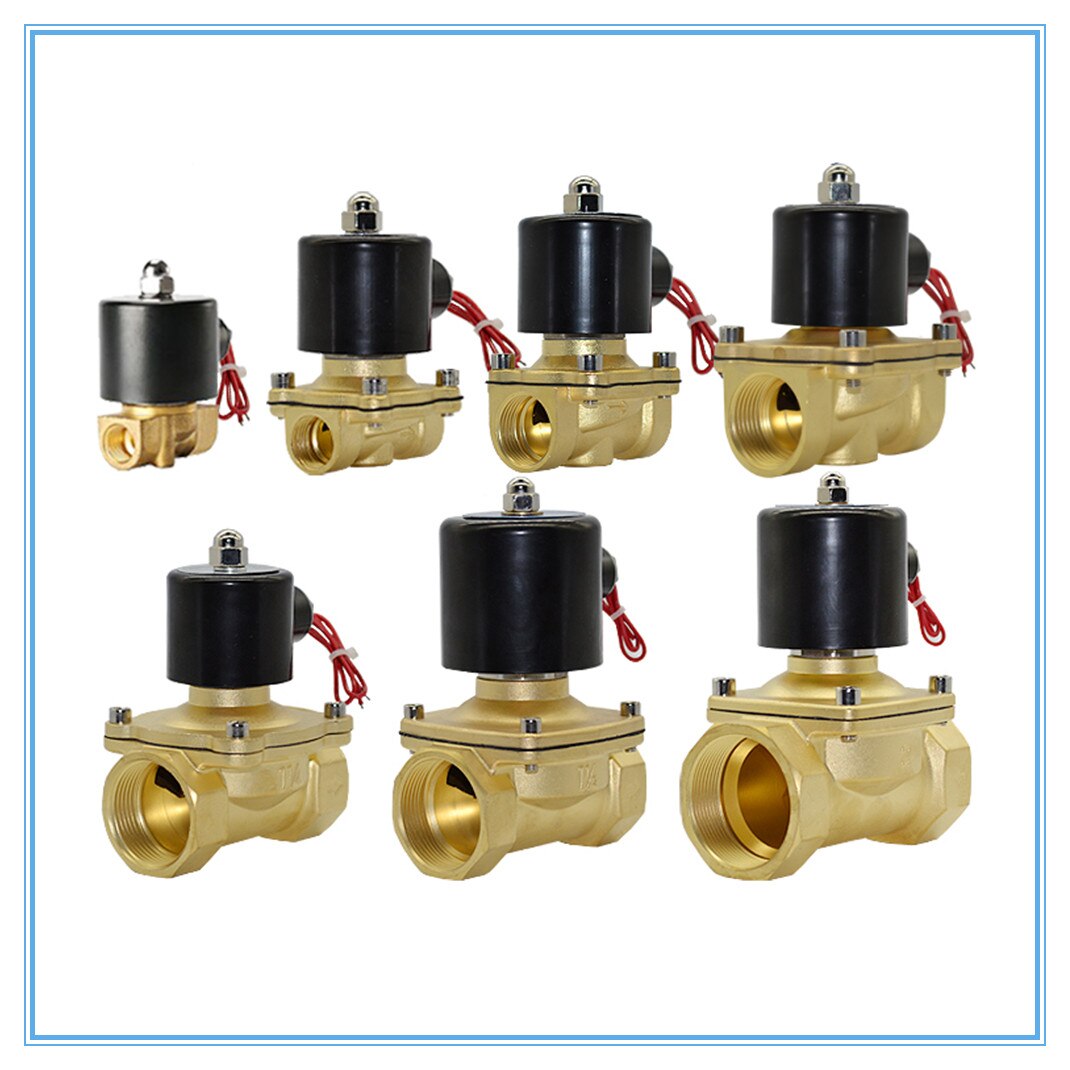 1/4 &quot;,1/8&quot;,3/8 &quot;,1/2&quot;,3/4 &quot;,1&quot;,2 &quot;, AC220V,DC12V/24V Elektrische Magnetventil Pneumatische Ventil für Wasser Öl Luft Gas