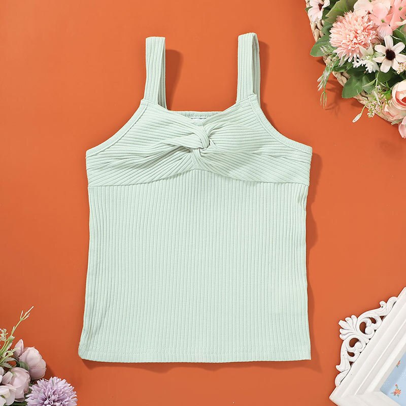 Kinderen Sling Top Meisje Sling Shirt: 2