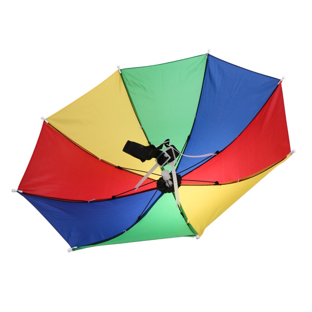 Outdoor Opvouwbare Hoofd Paraplu Hoed Zon Cap Anti-Regen Anti-Zon Vissen Golf Fietsen Wandelen Camping Schaduw paraplu Hoed