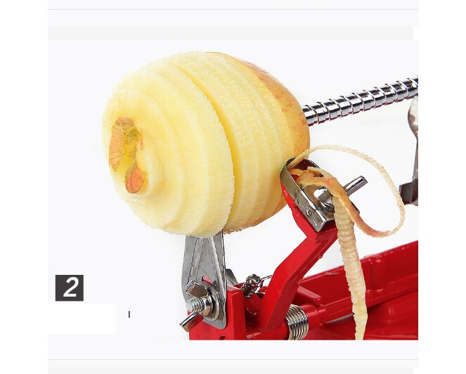 Hand-Shake Apple Peeler Apple Cutting Machine Fruit Peeling Knife core/slice Household Accessories Kitchen Utensils 3in1