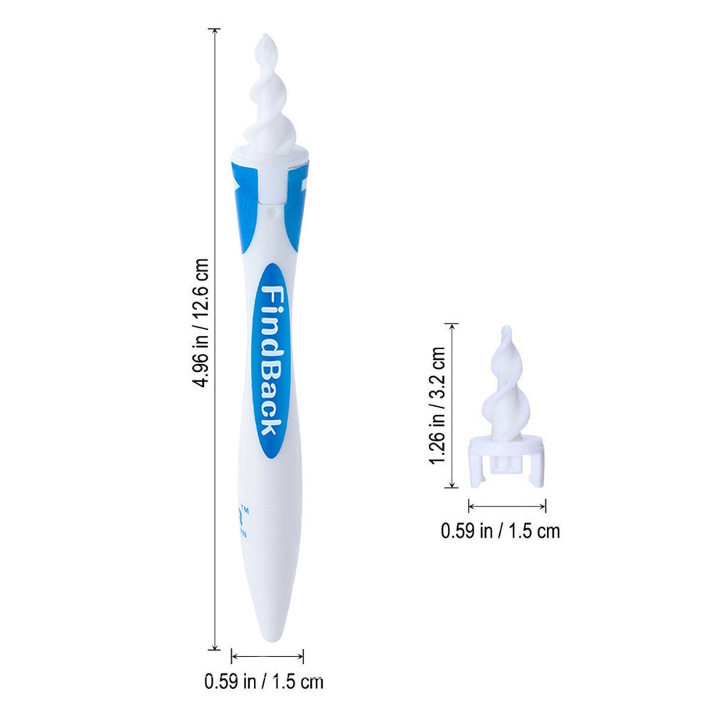 Ear Cleaner Soft Head Ear Pick Soft Spiral Cleaner Ear-Pick Clean Tools Dirt Removal Ear Care