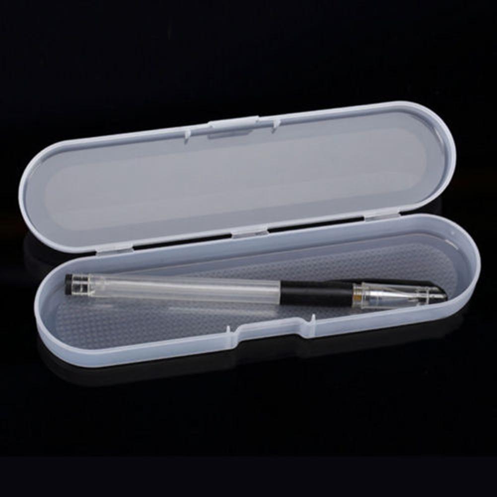 SALES! Plastic Clear Transparent Long Storage Box with Lid Collection Container Case