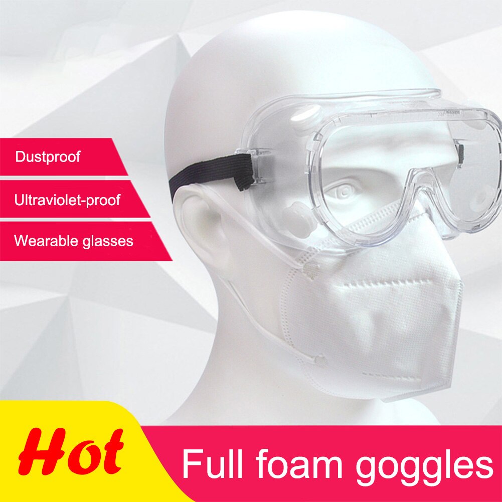 Anti Fog Glazen Voor Wetenschap Klasse Lab Chemische Splash Impact Veiligheidsbril Oogbescherming Stof Laboratorium Bril