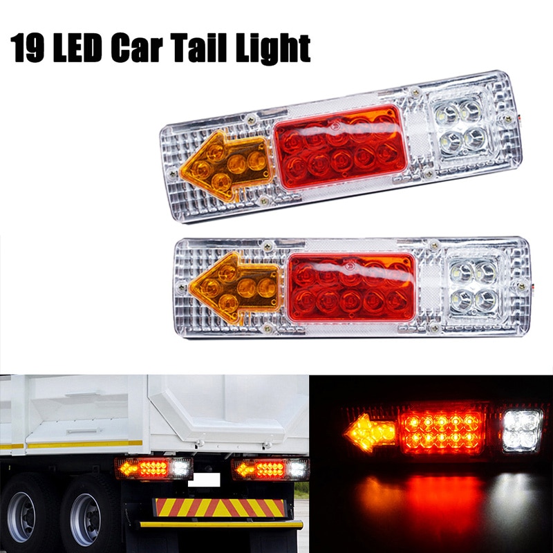 thumbnail image 2 of 12V 24V Led White Light Thin 6LEDs Waterproof For Car Truck 2 of 13