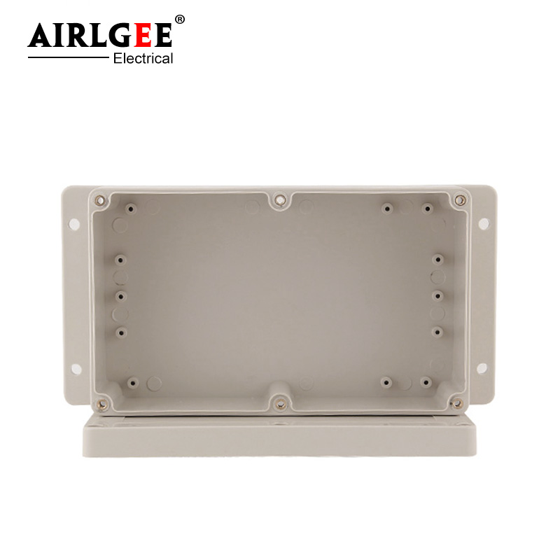 200 * 120 * 67mm electrical junction box with mounting ear plastic box ABS outdoor electronic housing waterproof IP65 sealed box