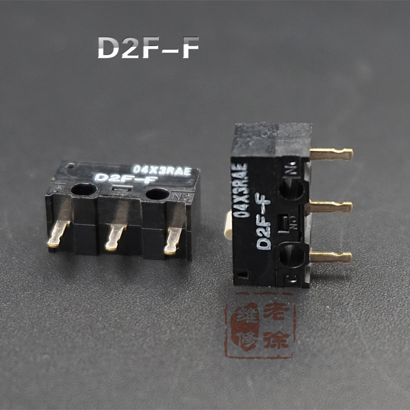 2 uds Microinterruptor de ratón microinterruptor D2FC-F-7N 10M 20M de para OMRON D2FC-F-K 50M 60MN D2F-F-3-7 D2F-F D2FF D2F-01FL D2F-01F-T: Gris claro