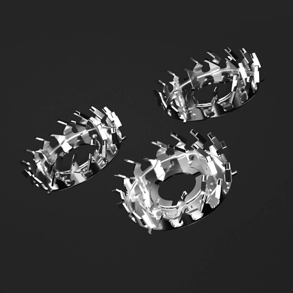 Xiaomi Enchen Black Stone 3D Float ShaverHead Double Rings Razor Cutter Heads CutterHead for Men Placement ShaverHead