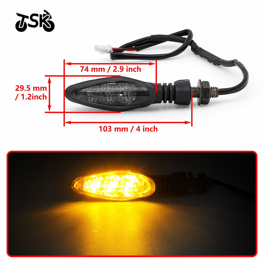 For KTM 125 200 250 690 790 DUKE 390 SMC / R Turn Signal Indicator Light Blinker LED Motorcycle Accessories