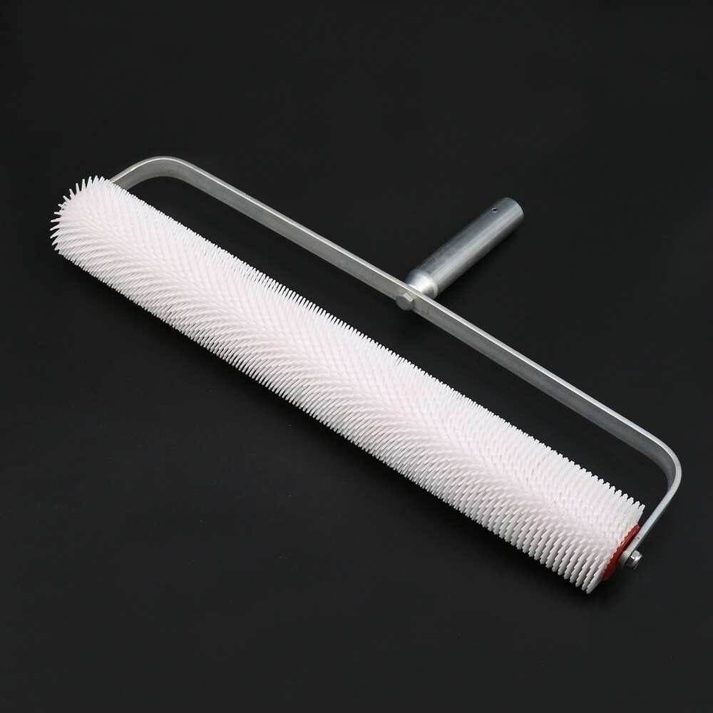 50CMX14MM Spiked Aeration Roller Latex Self Levelling Screeding Leveler Flooring Roller Screed Tools Accessories