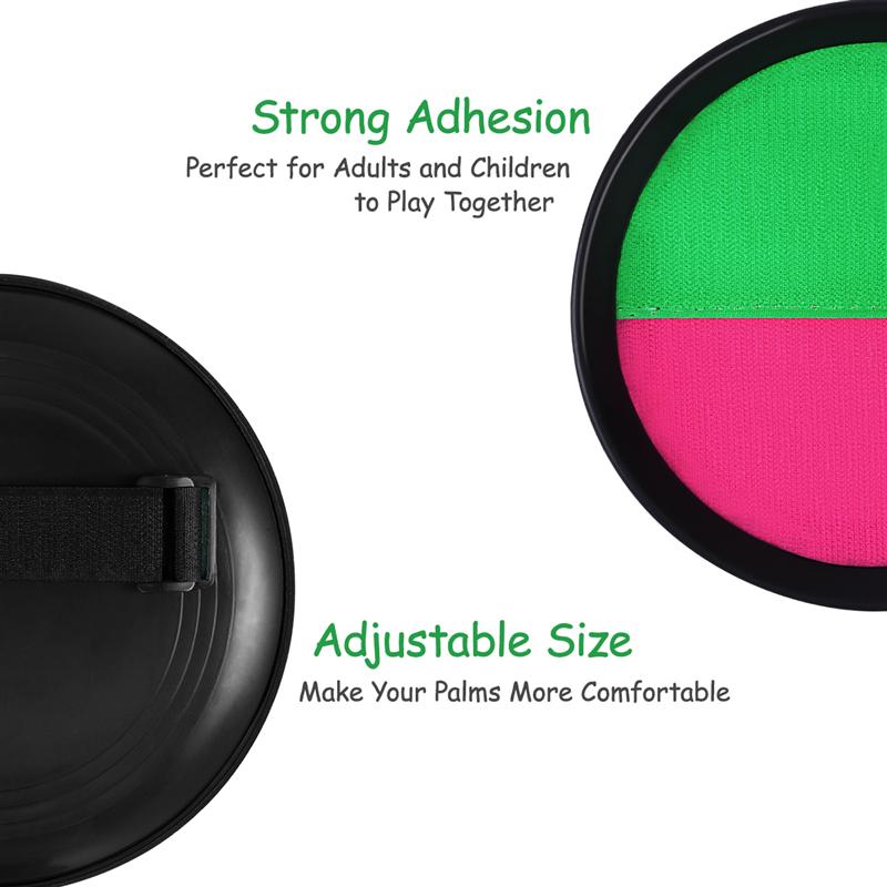 1 Set Interactieve Interessante Handheld Educatief Kleverige Doel Bal Spel Chuck Bal Party Games Voor Kinderen Spelen Kinderen