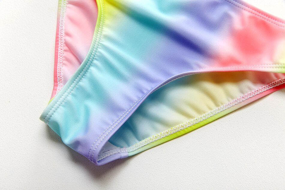 Maillot de bain à volants pour filles de 5 à 14 an... – Grandado