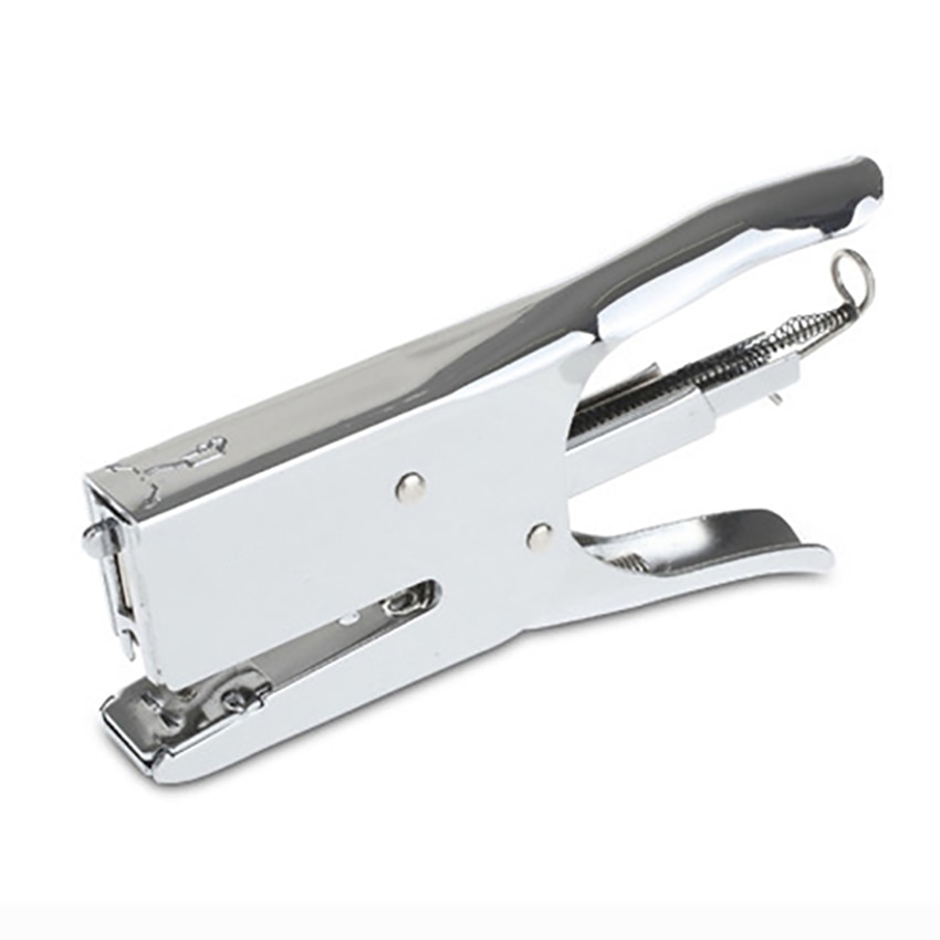Durable Plier Stapler Paper Binding Machine Heavy Metal Handheld Stapler Books Stapling School Stationery Office Supplies