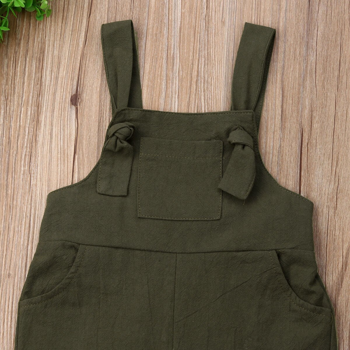 1-6T Baby Meisje Jongen Dungaree Bib Broek Romper Jumpsuit Zomer Overalls Kids Linnen Outfit Kleding Set