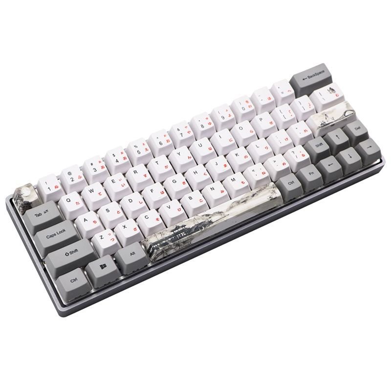 Dye Subbed PBT Keycap postacie 73 profil klucza dla przełączników Cherry Dz60/GK64/Annie Keycaps klawiatury