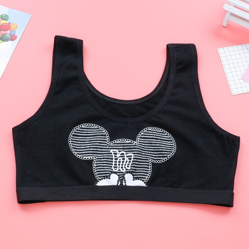 Tieners Tank Tops Voor Meisjes Zomer Hemd Kinderen Meisje Hemdje Katoen Tiener Meisjes Singlet Kinderen Tank Top Voor Meisje: Black / 9