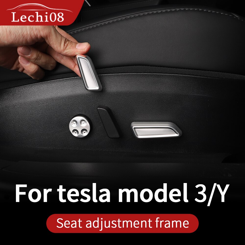 Seat adjustment botton trim for Tesla model 3 accessories/car accessories tesla model y model 3 tesla three tesla model 3 model3
