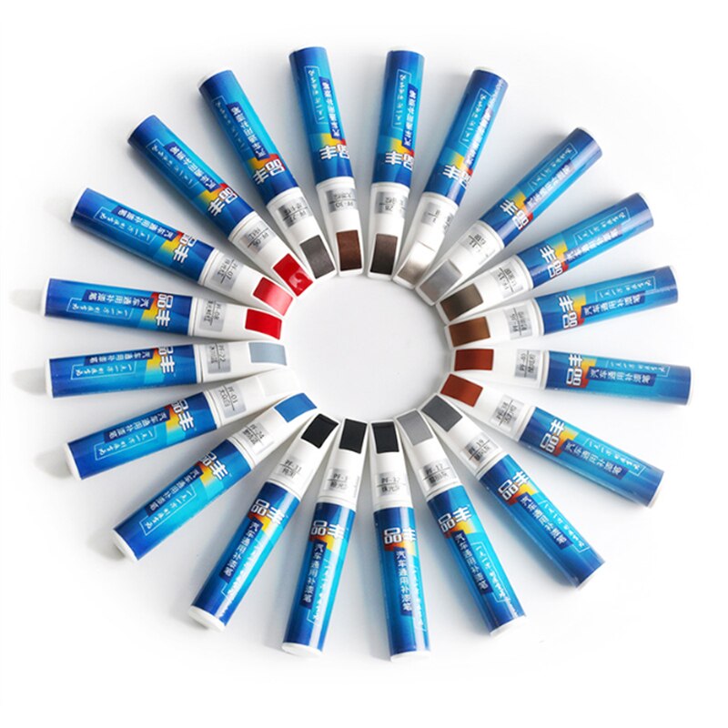 20 Colors Car Auto Paint Pen Coat Scratch Clear Repair Remover Applicator No Toxic Durable Auto Mending Fill Paint Pen Tool